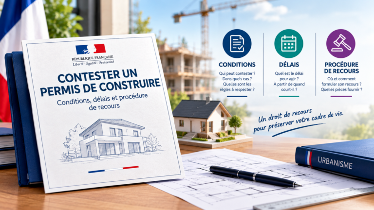 Contester un permis de construire : conditions, délais et procédure de recours